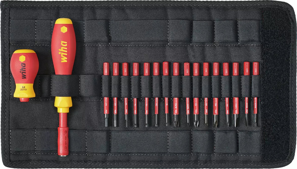 Juego de destornilladores y bits slimVario®