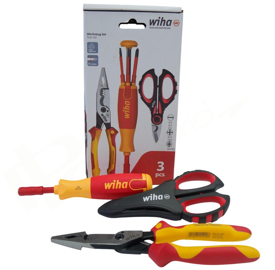 Set Tijera-Lift Up VDE-Alicate 8 en 1